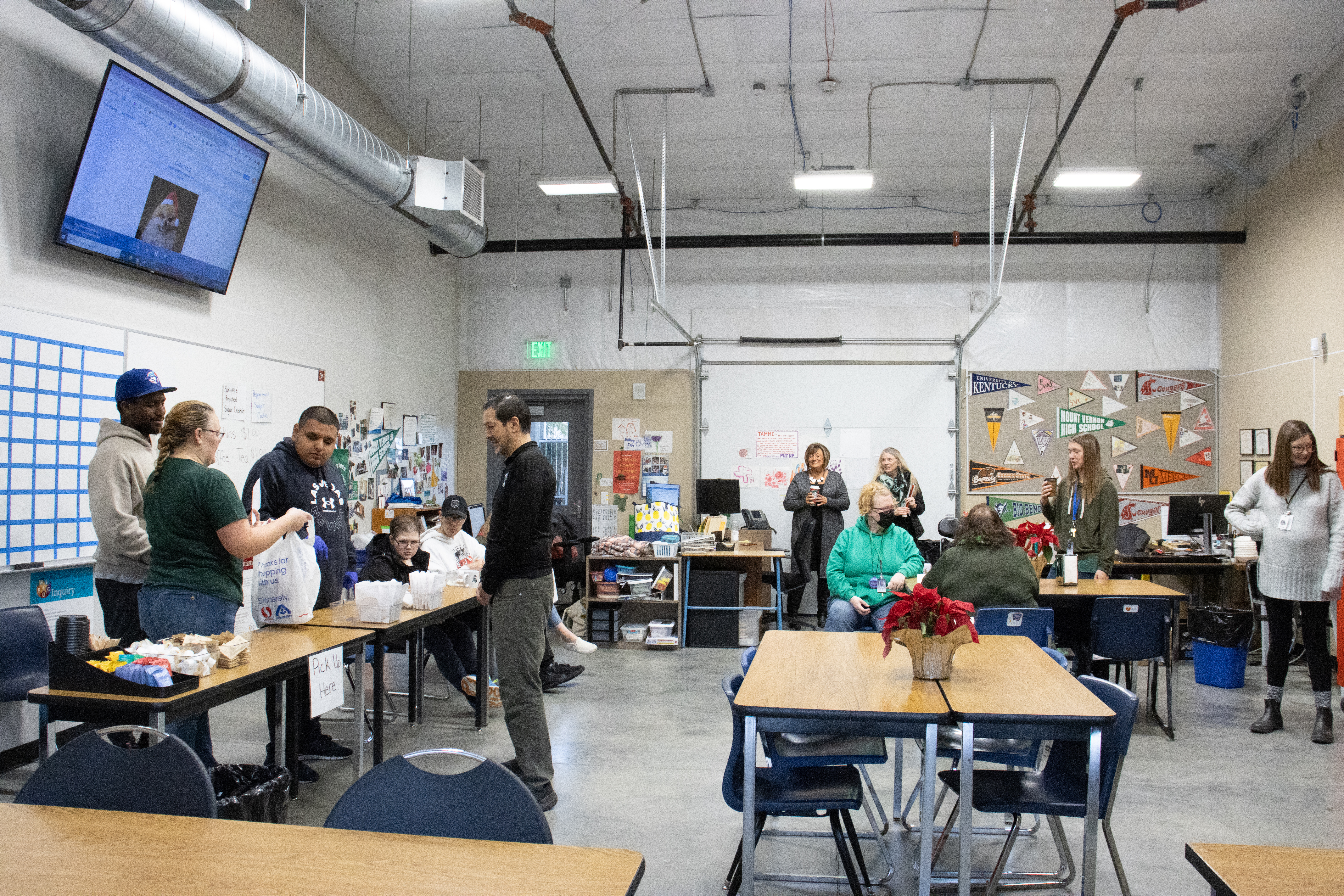 Students in classroom