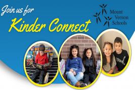 Advertisement for Kinder Connect for May 21st.